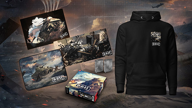 Szerezd meg a D-nap témájú World of Tanks termékeket!