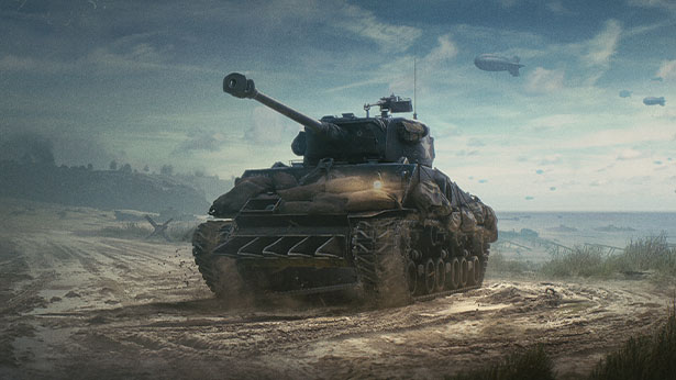 Normandia tankjai: M4A3(76)W Sherman