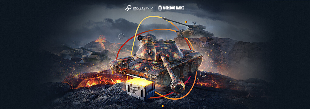 Lángban kovácsolt Boosteroid és a World of Tanks jutalmak