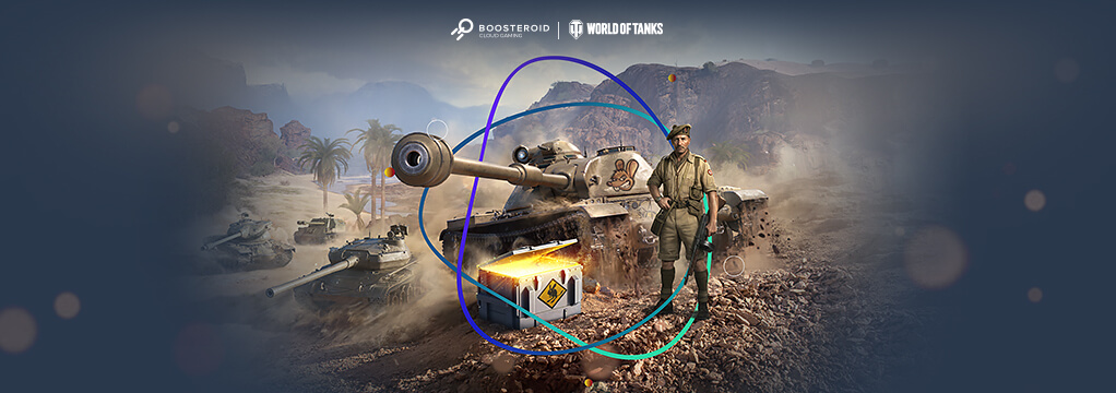Boosteroid és World of Tanks: Sivatagi támadás