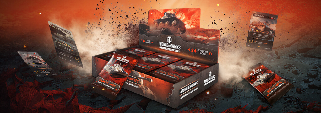 Készülj fel a World of Tanks: The Card Game 3. hullámára!